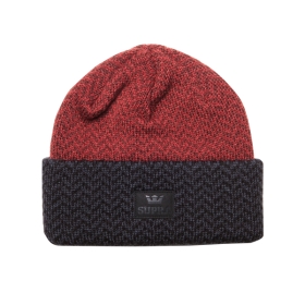 Supra HERRING BEANIE Hats Black/Red | AU-66734